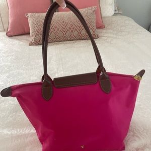 Hot Pink LONGCHAMP bag - medium